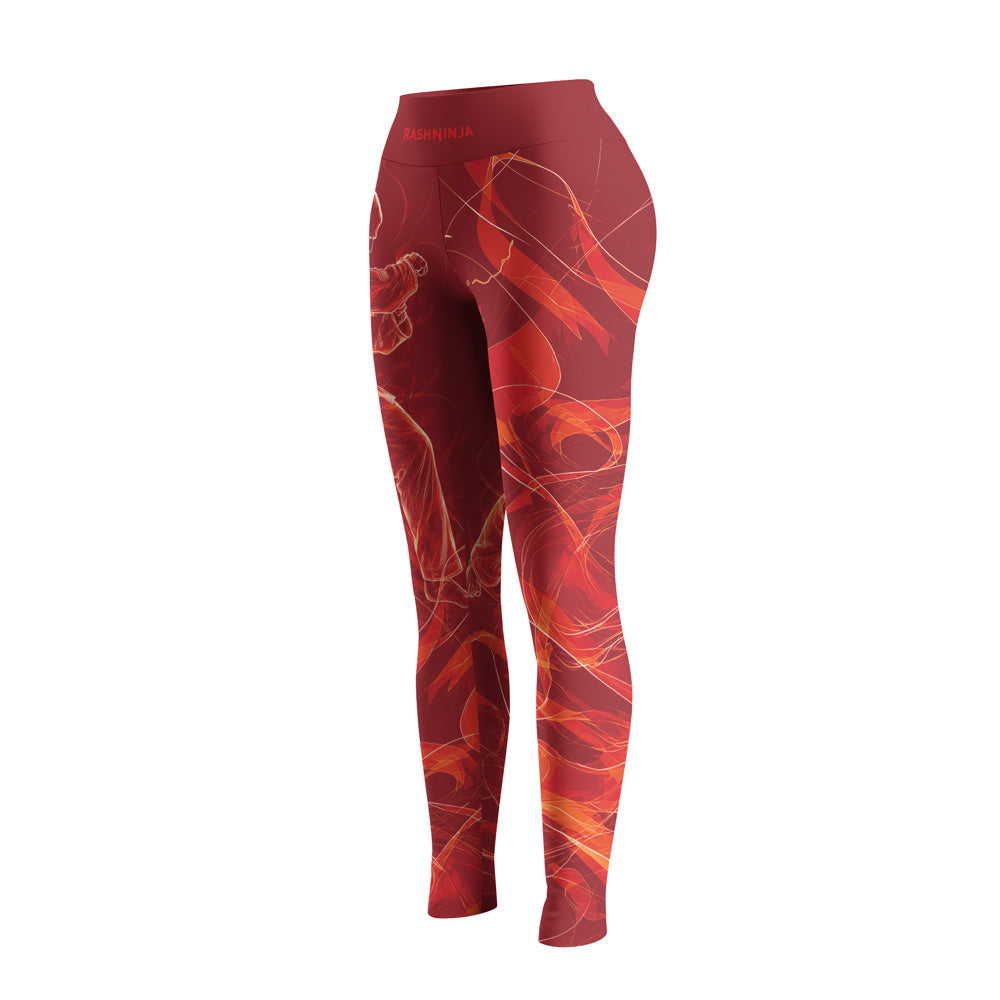 Rashninja Cyber Martial Artist Women's Leggings
