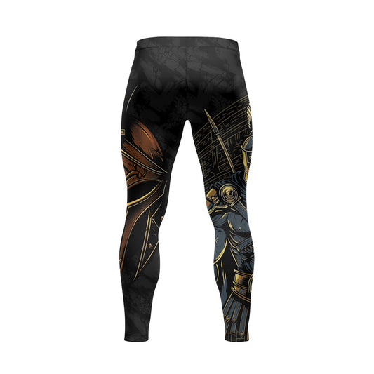 Rashninja Spartan Golden Helm Men's Spats