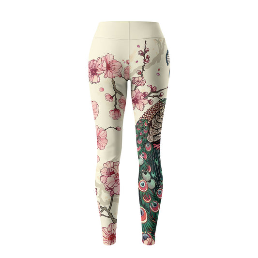 Rashninja Peacock Blossom Women's Leggings