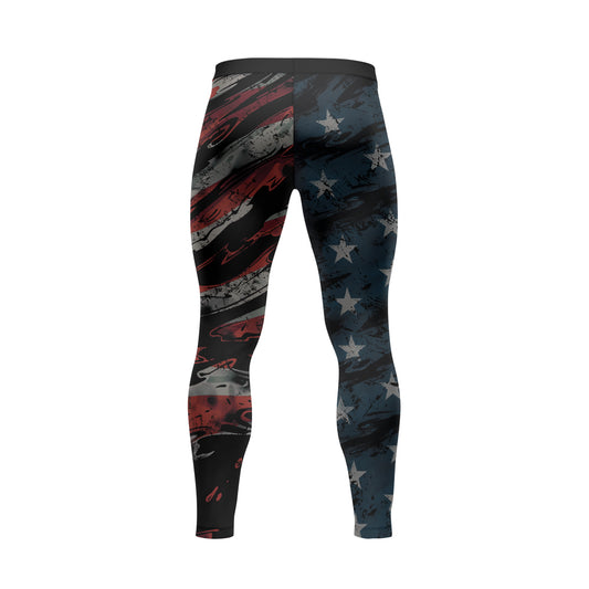 Rashninja Patriot Skull Bandana Men's Spats