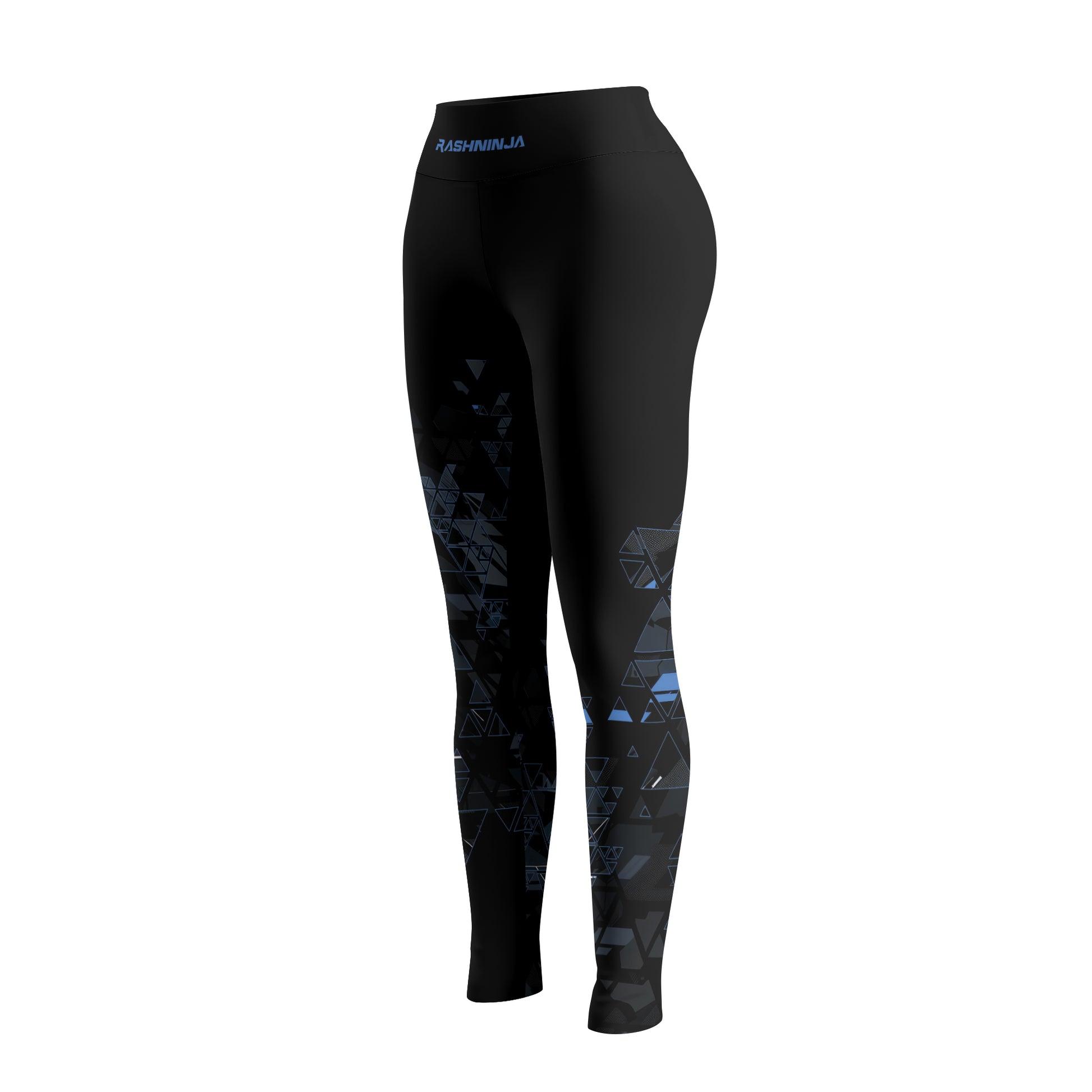 Rashninja Blue Triangle Women's Leggings