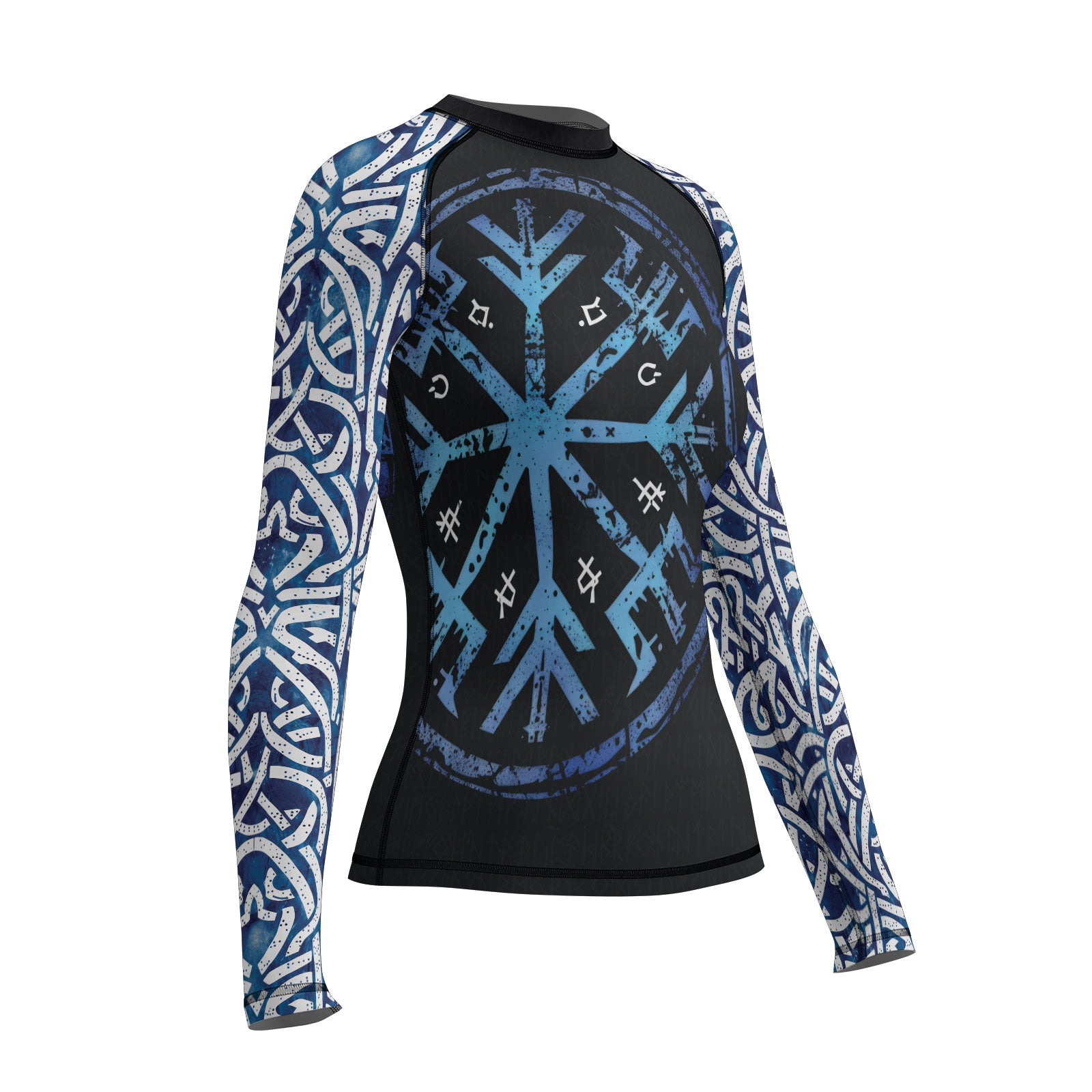 Rashninja Viking Helm of Awe Women's Long Sleeve Rash Guard