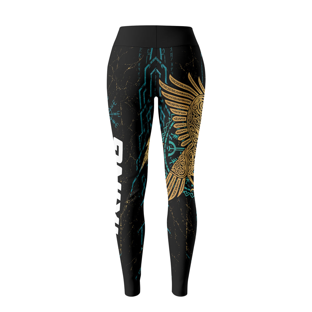 Rashninja Viking Raven Women's Leggings