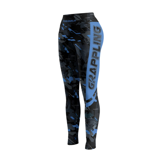 Rashninja Blue Triangle Women's Leggings