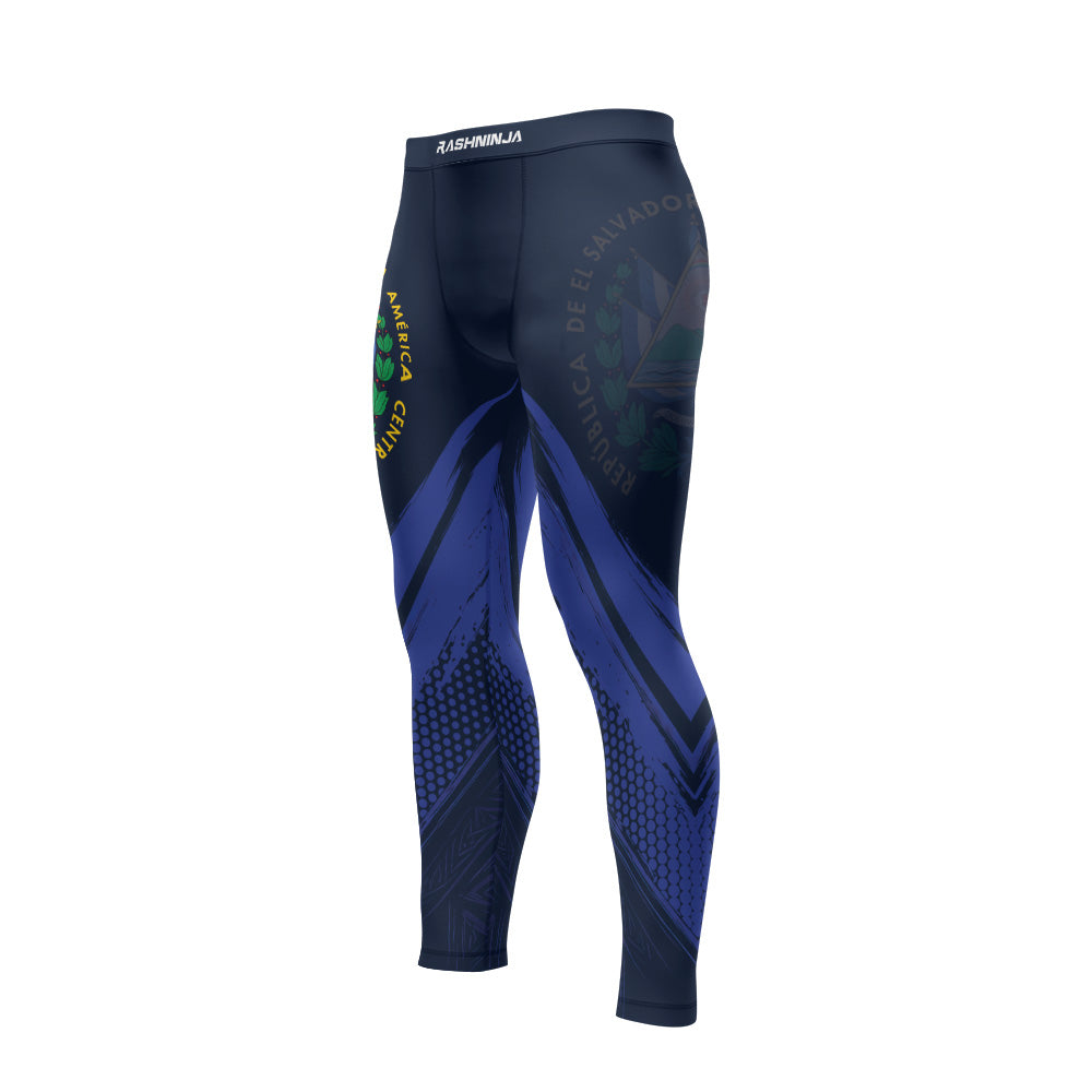 Rashninja Patriot El Salvador Flag Men's Spats