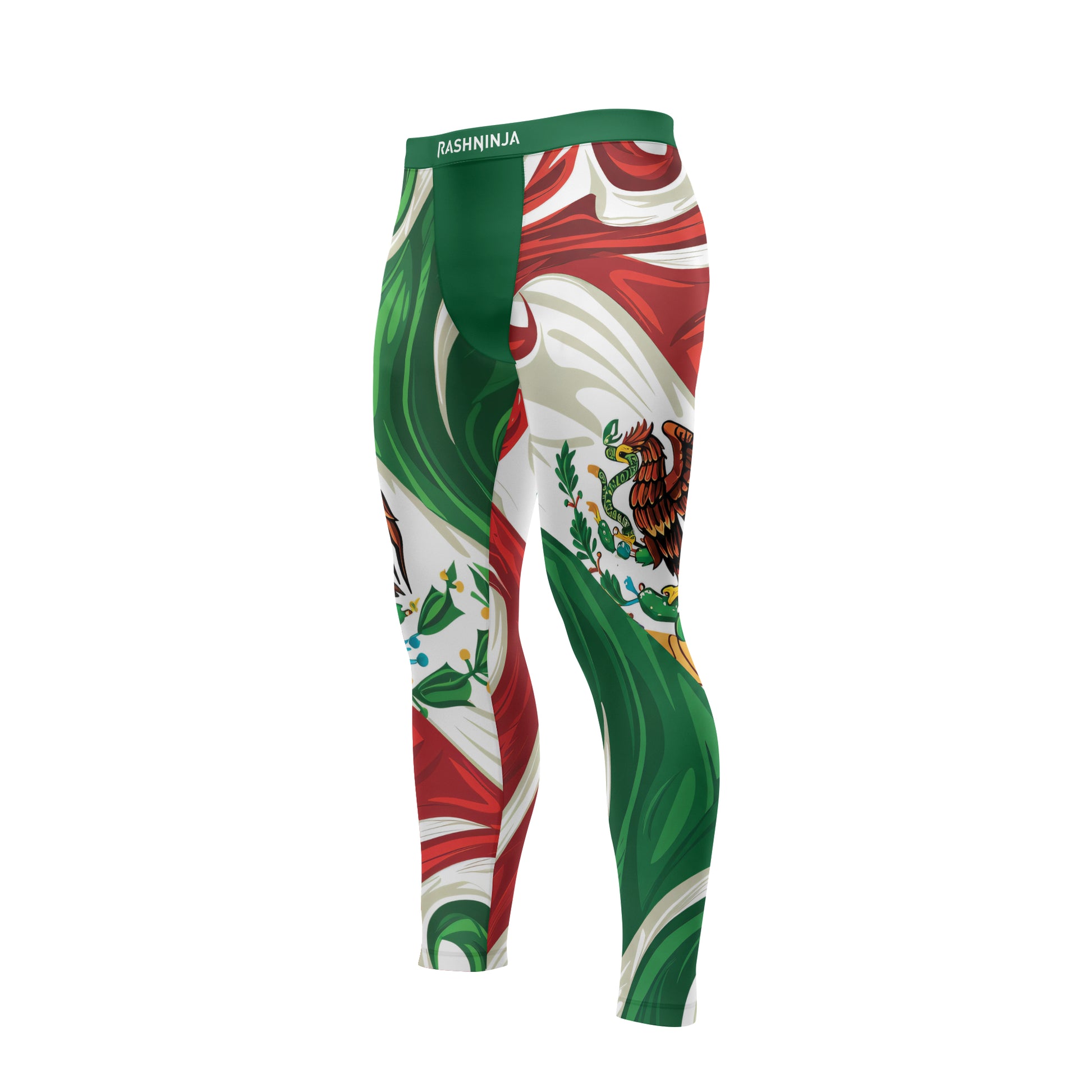 Rashninja Patriot Mexico Flag Men's Spats