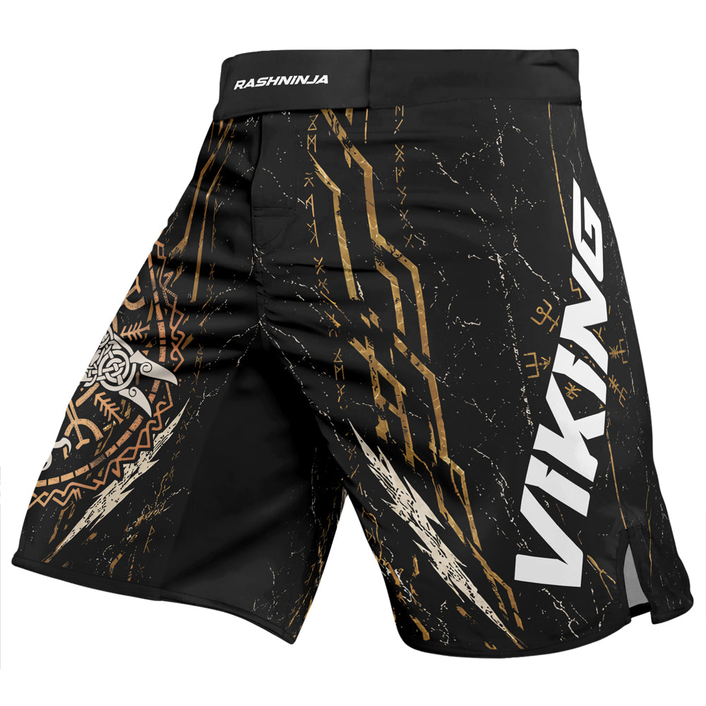 Rashninja Viking Raven Men's Fight Shorts