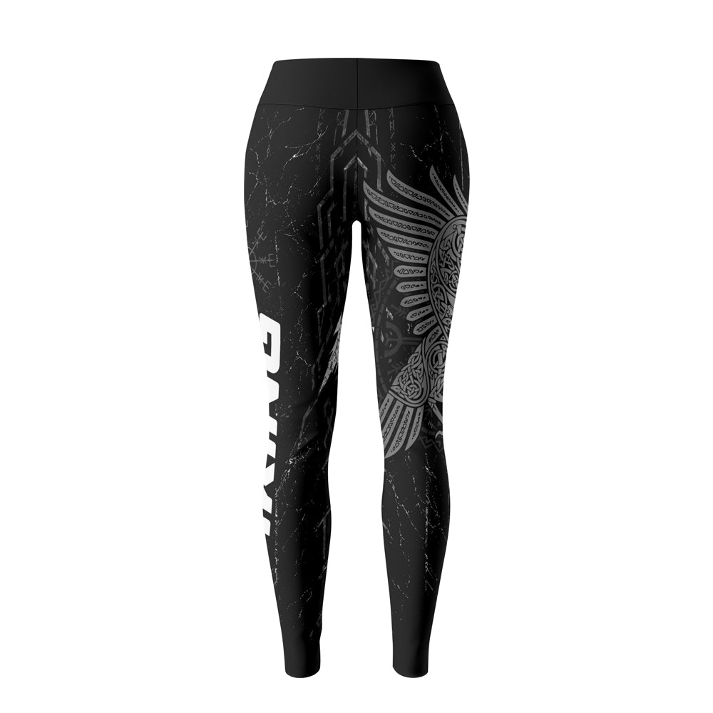 Rashninja Viking Raven Women's Leggings