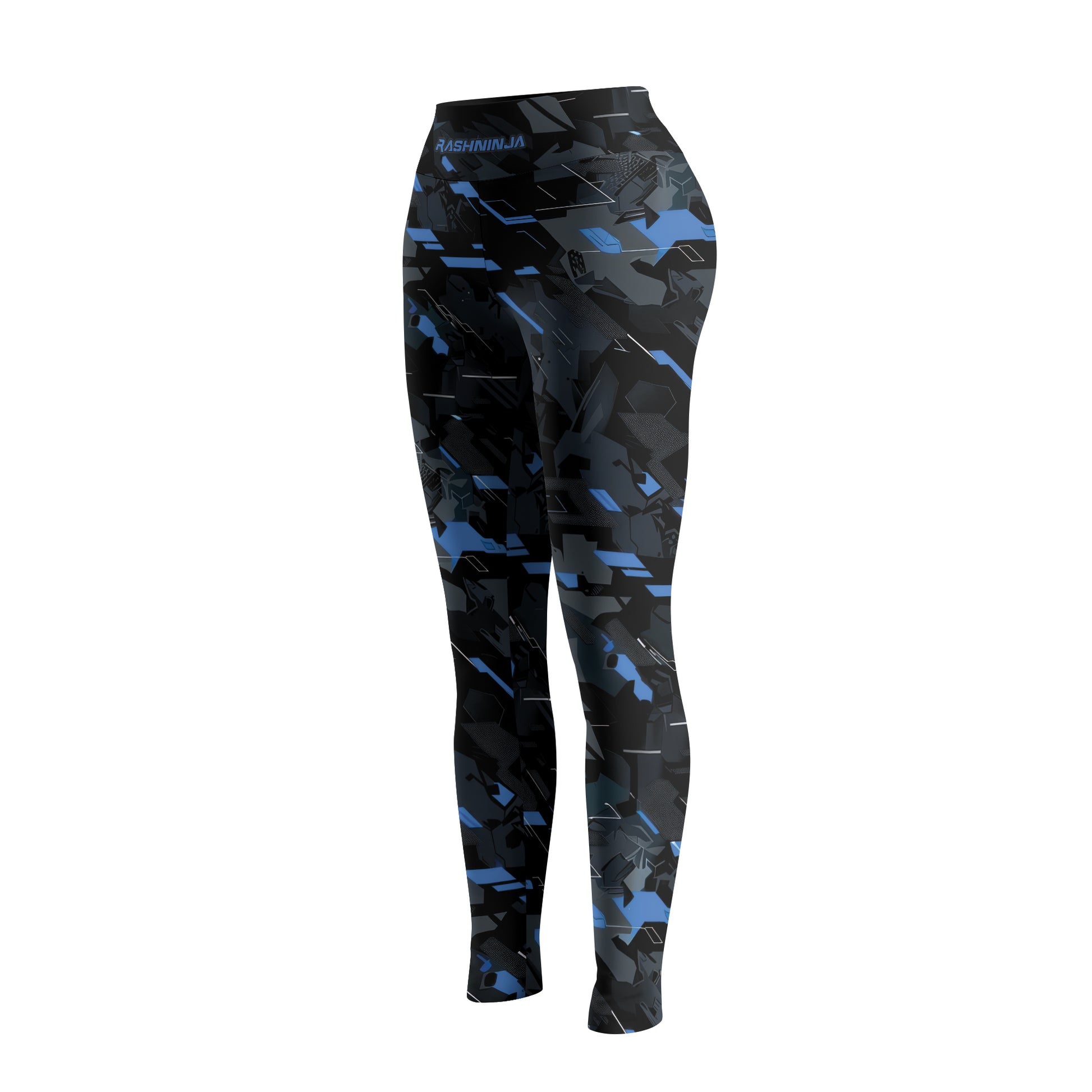 Rashninja Blue Triangle Women's Leggings