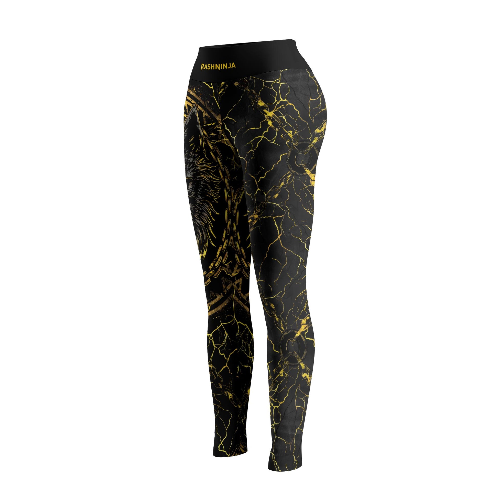 Rashninja Viking Fenrir Wol Women's Leggings
