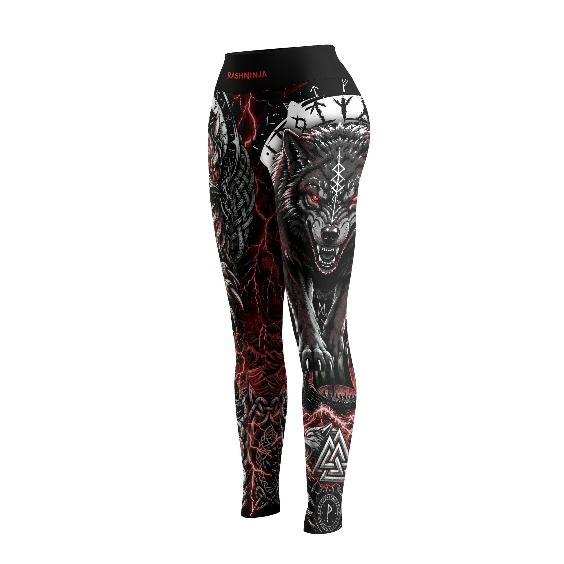 Rashninja Blood Fenrir Wolf Women's Leggings