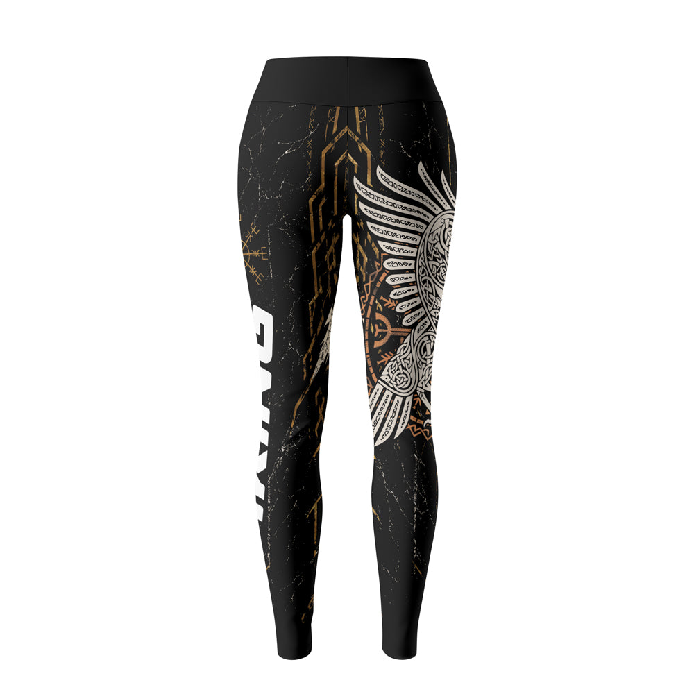 Rashninja Viking Raven Women's Leggings