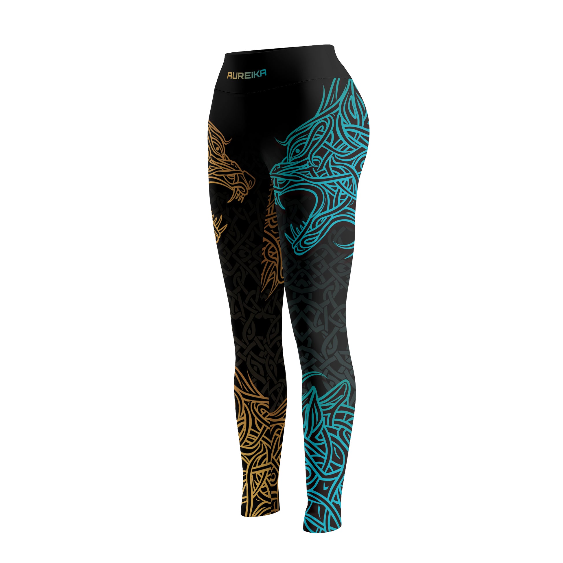 Rashninja Norse Viking Wolf Women's Leggings