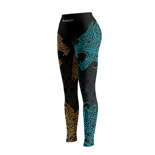 Rashninja Norse Viking Wolf Women's Leggings