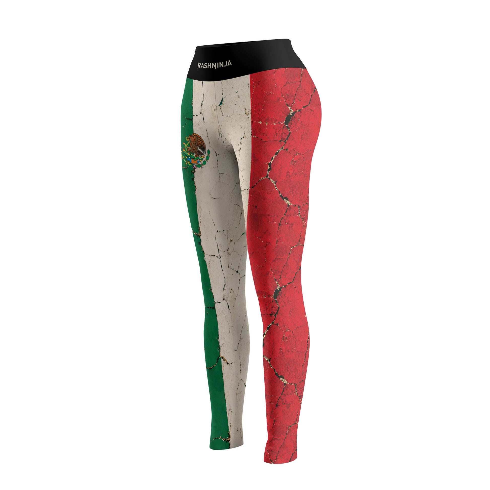 Rashninja Patriot Mexico Flag Women's Leggings
