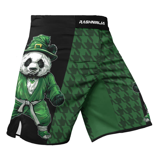 Rashninja Irish Kungfu Panda Men's Fight Shorts