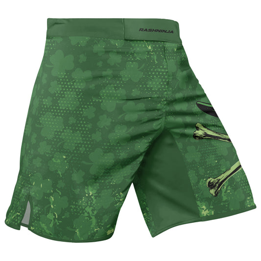 Rashninja Paddy’s Skull Men's Fight Shorts