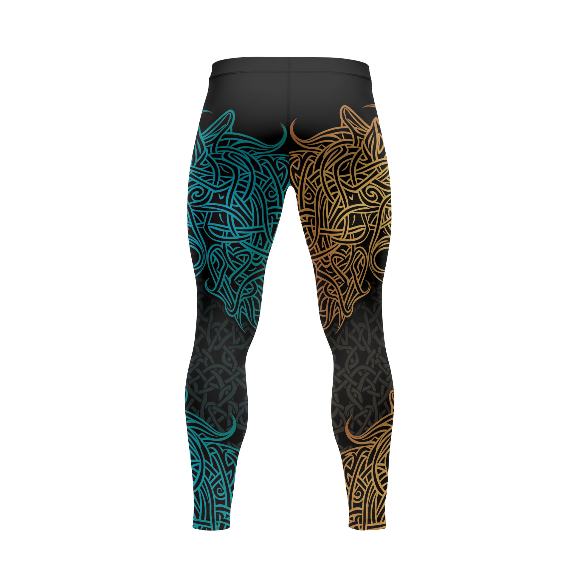 Rashninja Norse Viking Wolf Men's Spats
