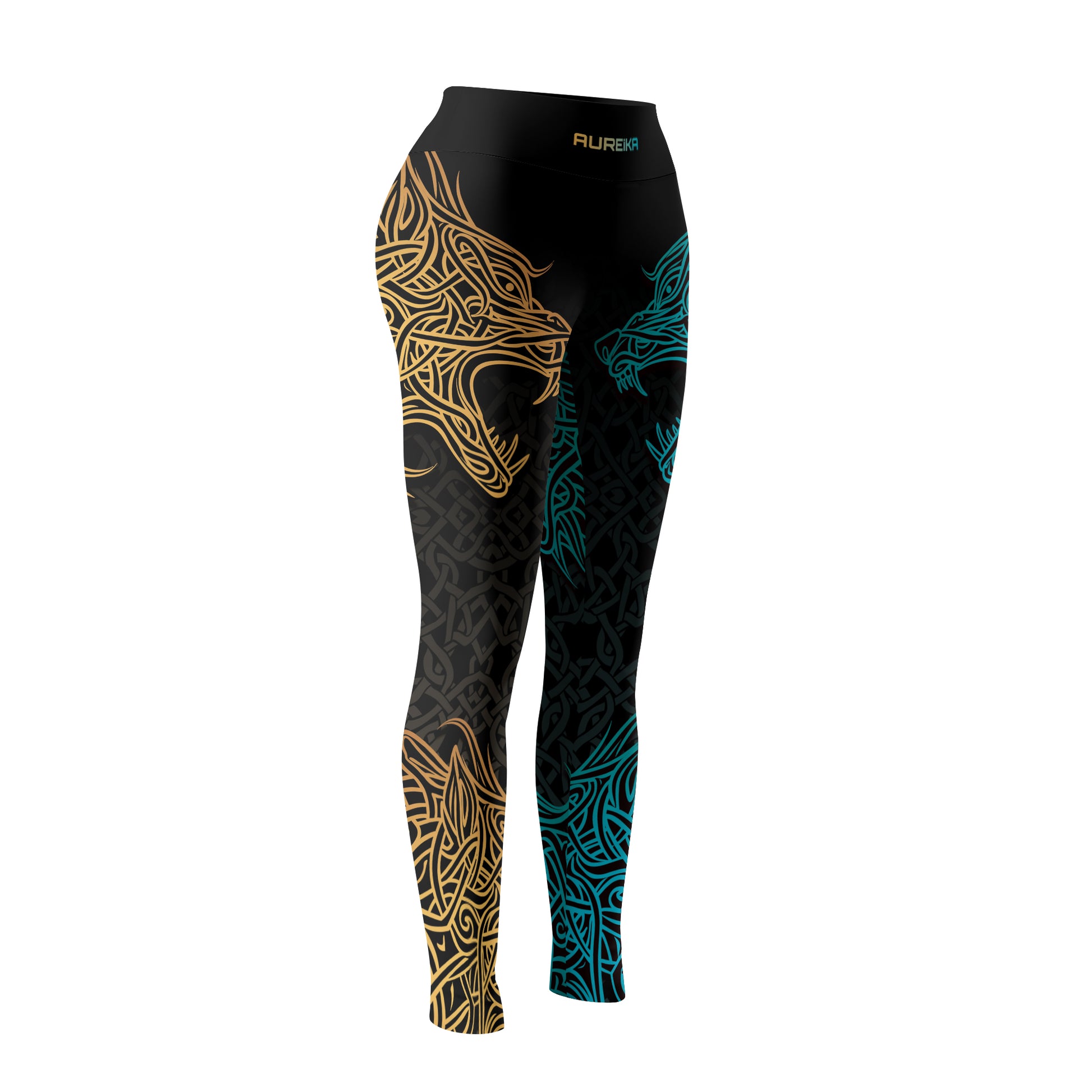 Rashninja Norse Viking Wolf Women's Leggings