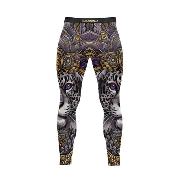 Rashninja Aztec Lion Mandala Men's Spats