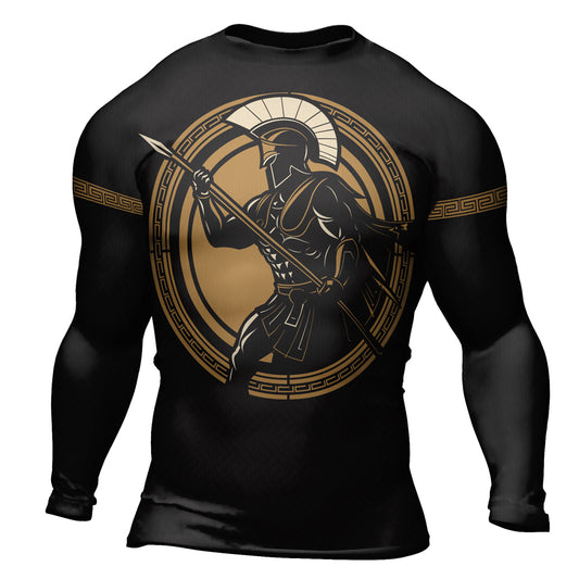 Rashninja Spartan Spearlord Men's Long Sleeve Rash Guard