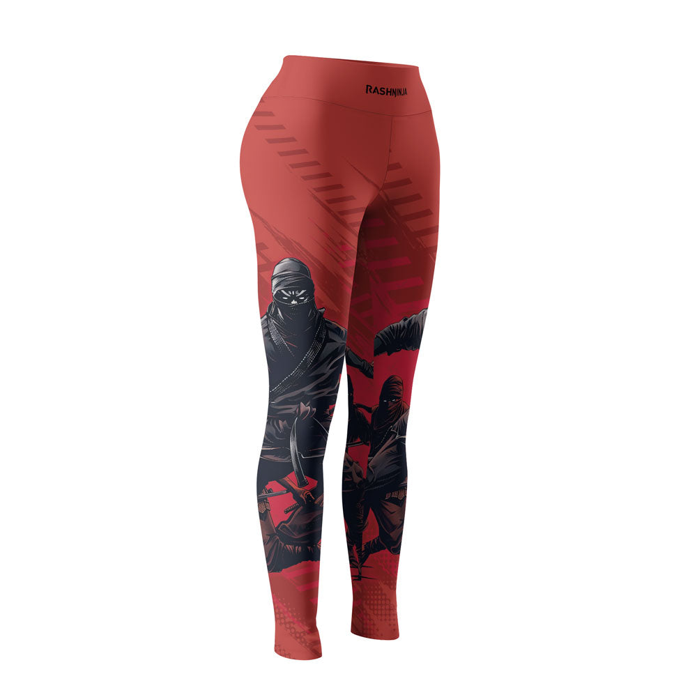 Rashninja Ninja Red Assault Women's Leggings