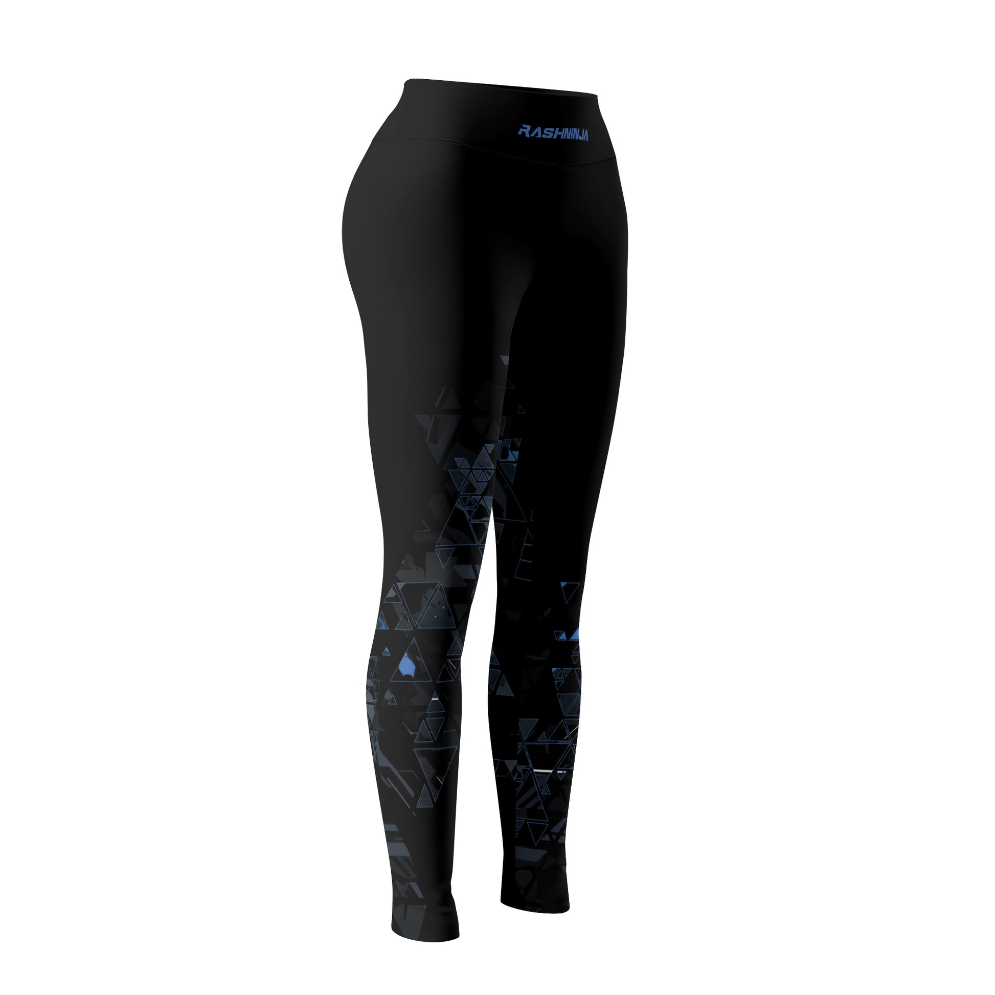 Rashninja Blue Triangle Women's Leggings