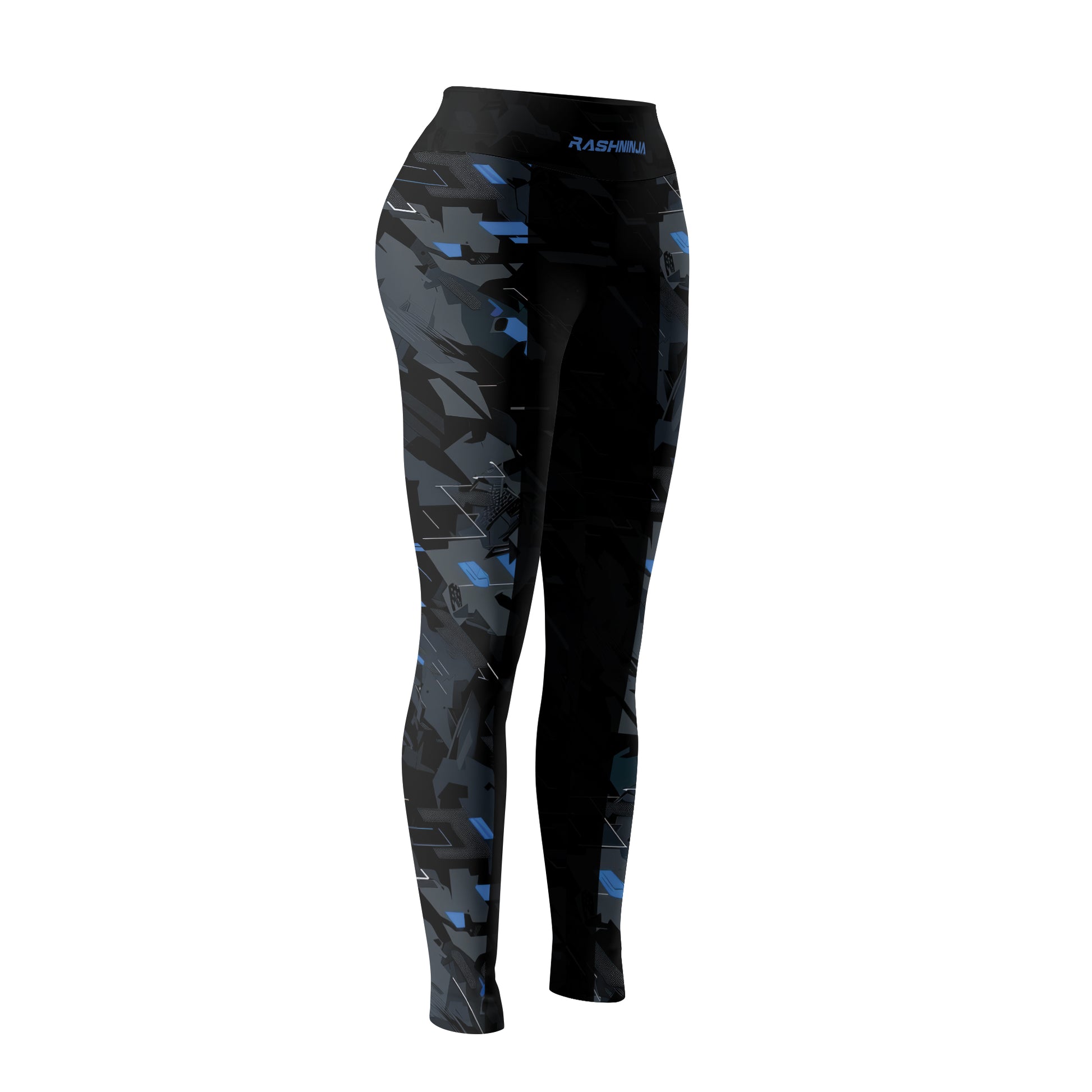 Rashninja Blue Triangle Women's Leggings