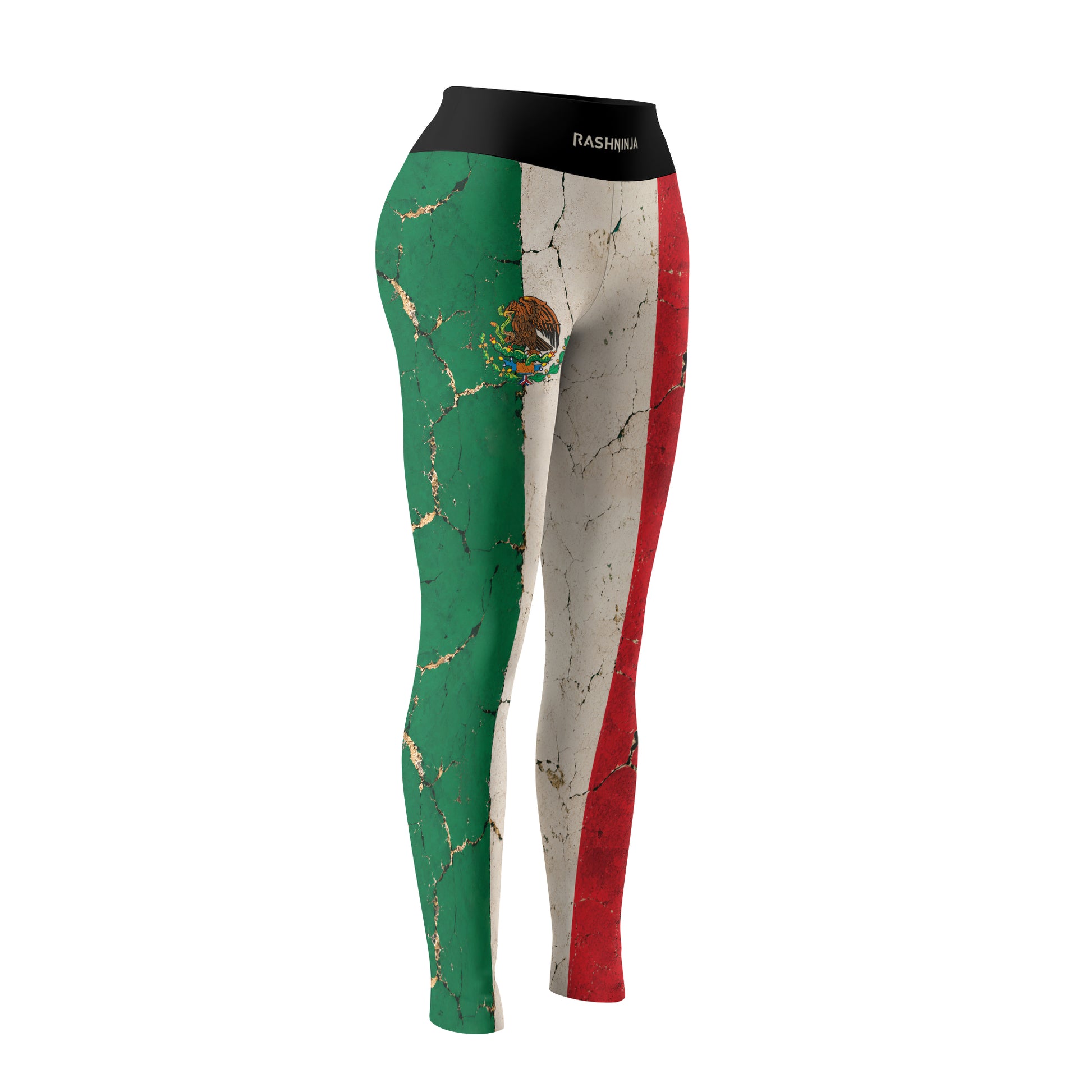 Rashninja Patriot Mexico Flag Women's Leggings