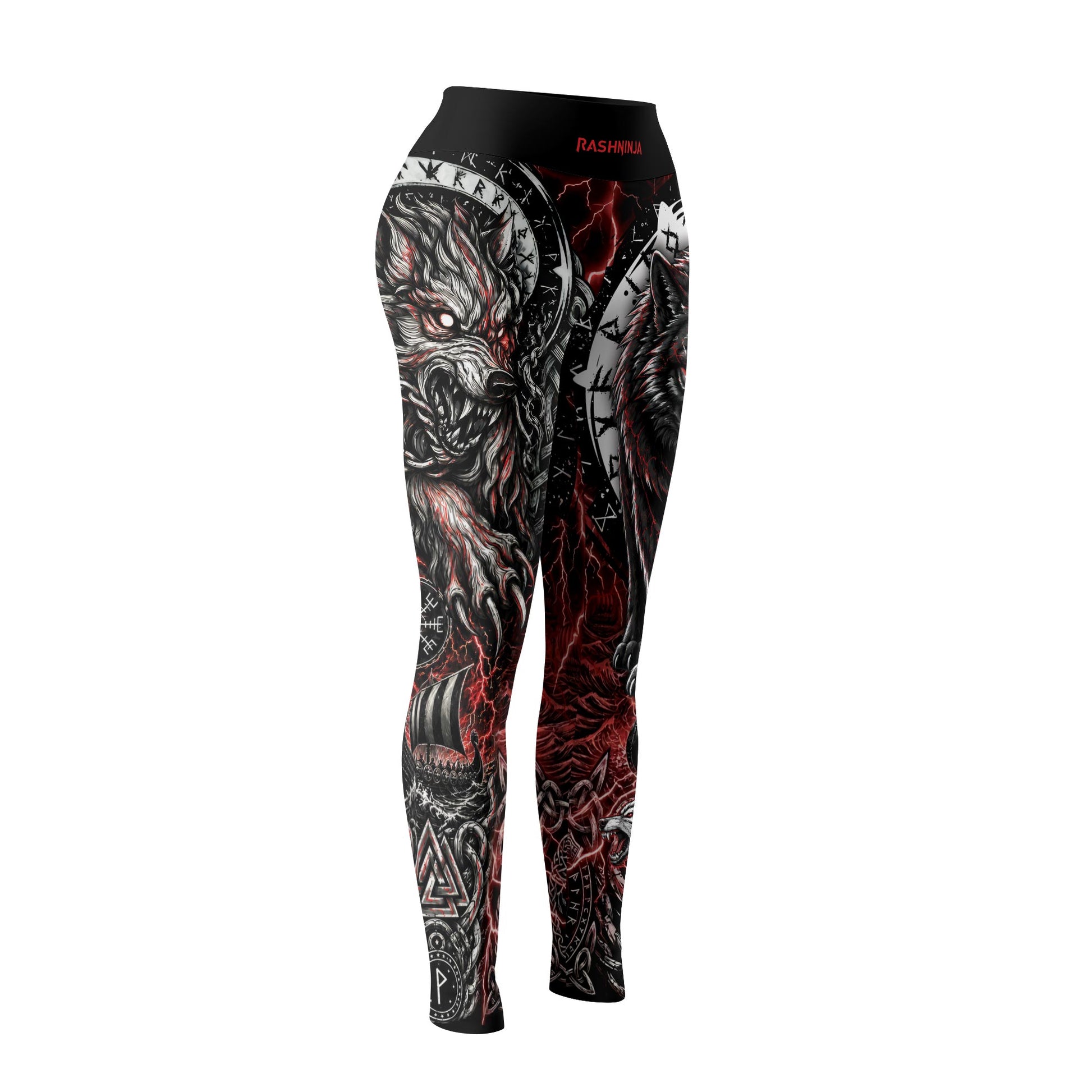 Rashninja Blood Fenrir Wolf Women's Leggings