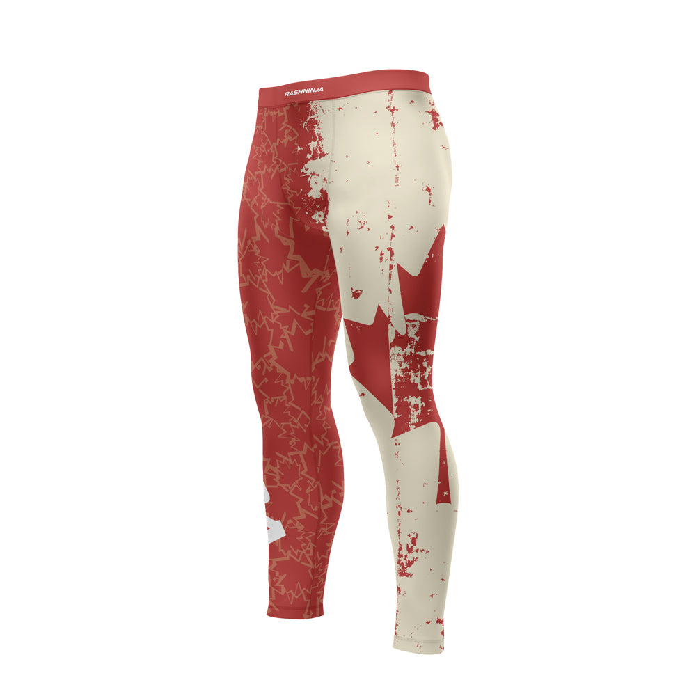 Rashninja Patriot Canada Flag Men's Spats