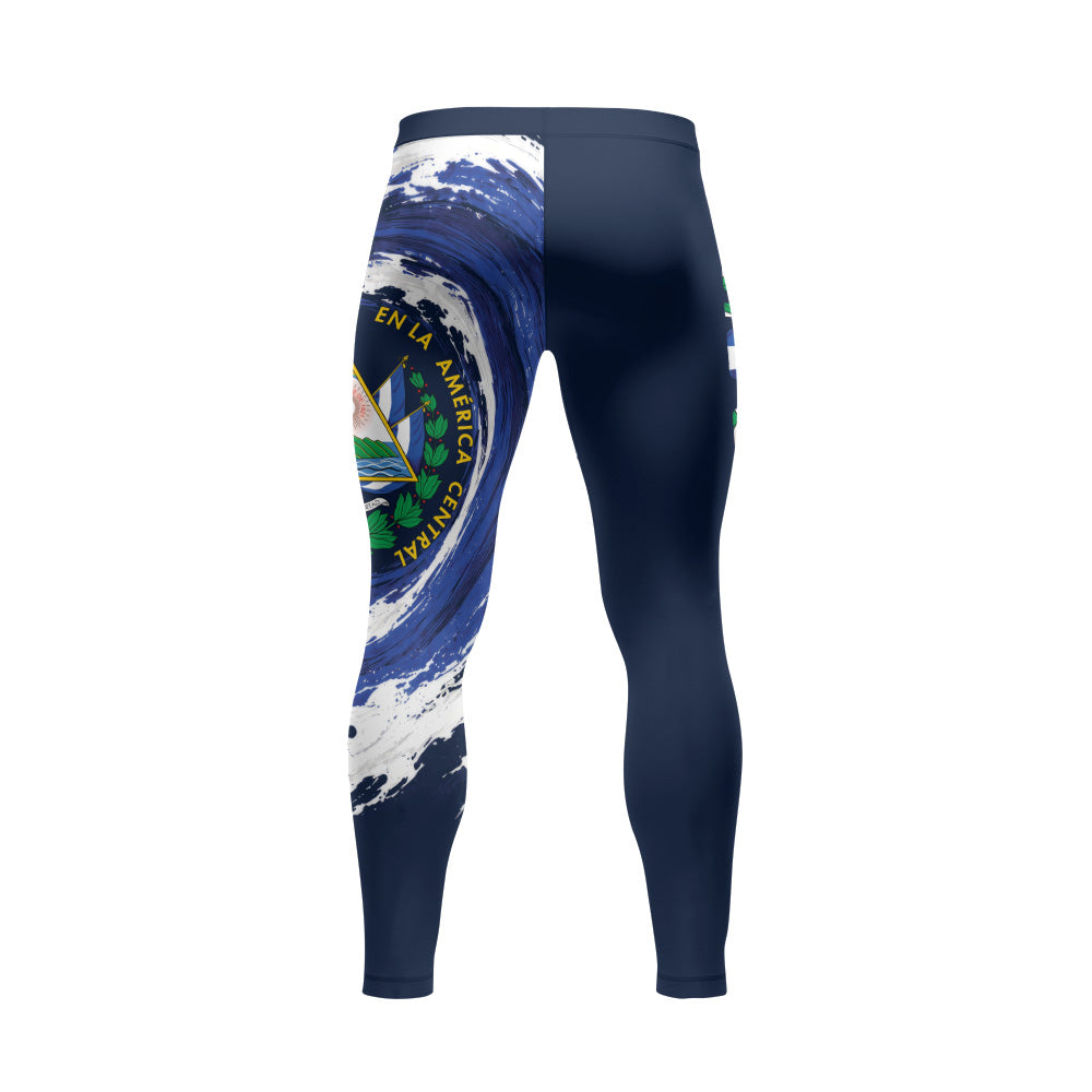 Rashninja Patriot El Salvador Flag Men's Spats