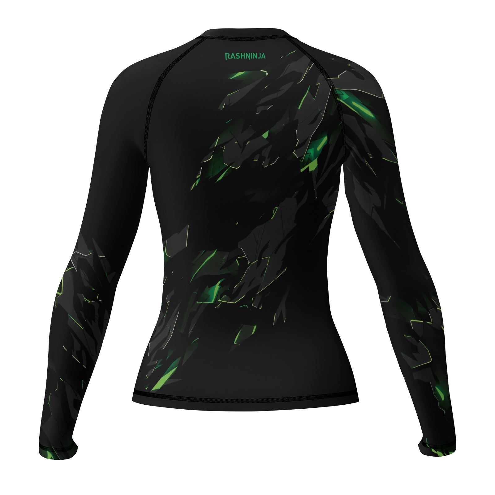 Rashninja Cyber Fracture Women's Long Sleeve Rash Guard