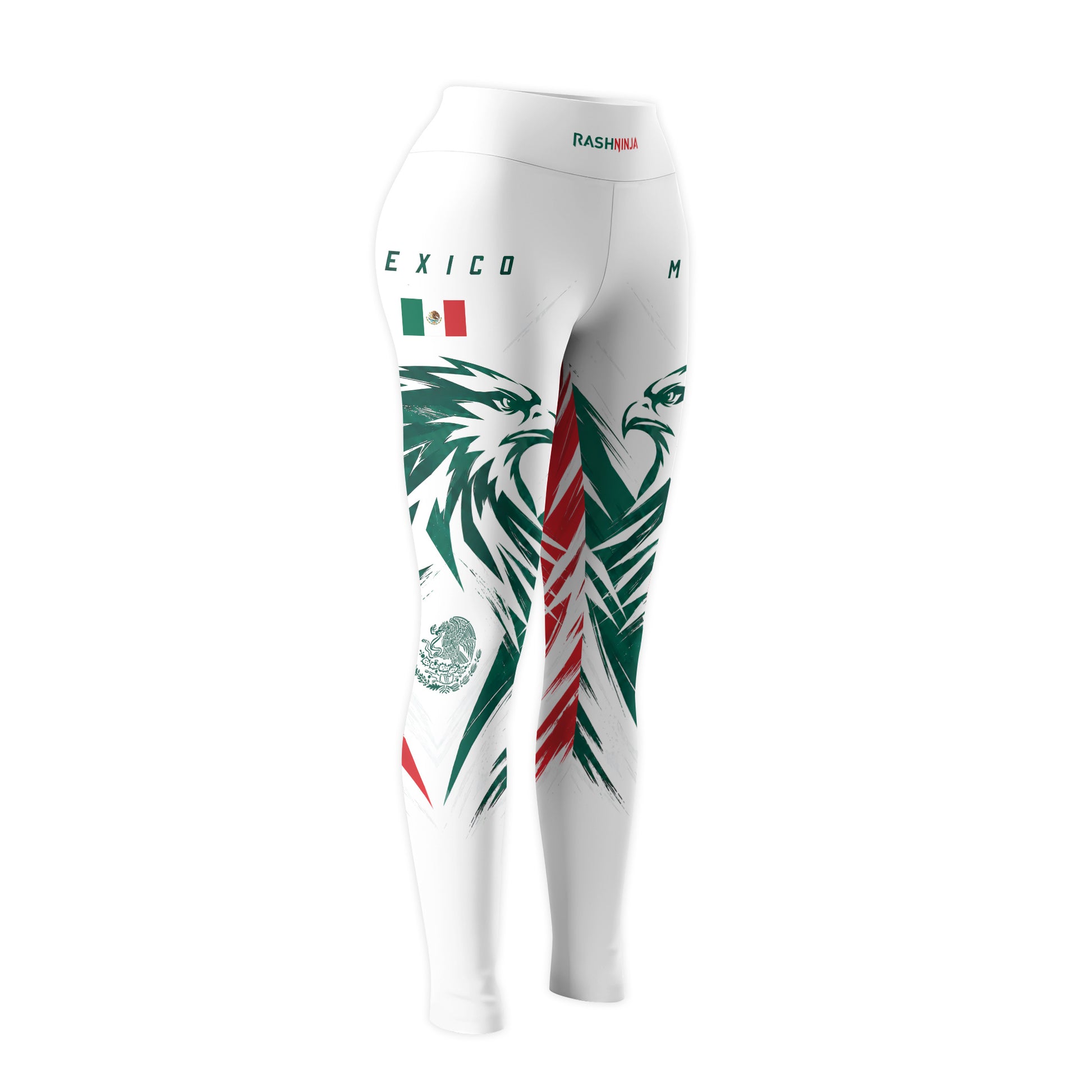 Rashninja Patriot Mexico Flag Women's Leggings