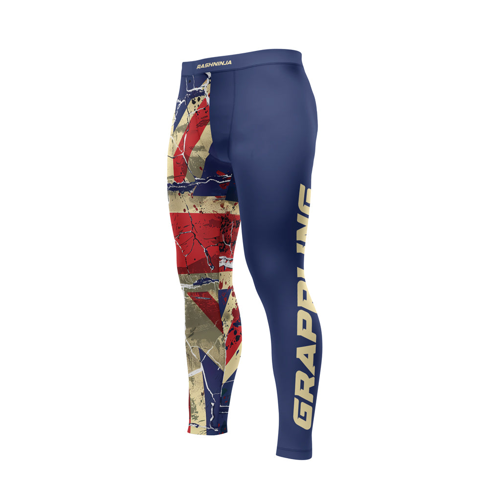Rashninja Patriot United Kingdom Flag Men's Spats