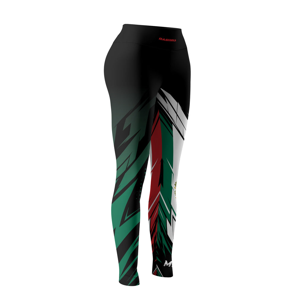 Rashninja Patriot Mexico Flag Women's Leggings