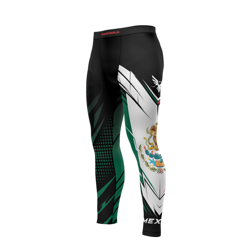 Rashninja Patriot Mexico Flag Men's Spats