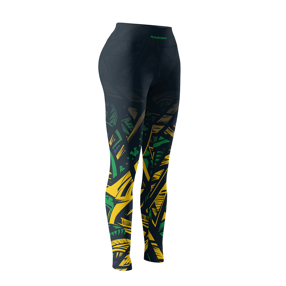 Rashninja Patriot Brazil Flag Women's Leggings