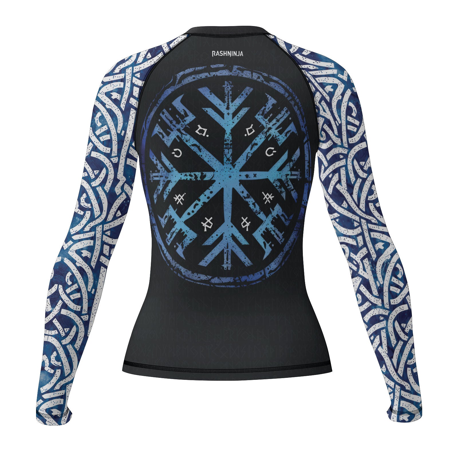 Rashninja Viking Helm of Awe Women's Long Sleeve Rash Guard