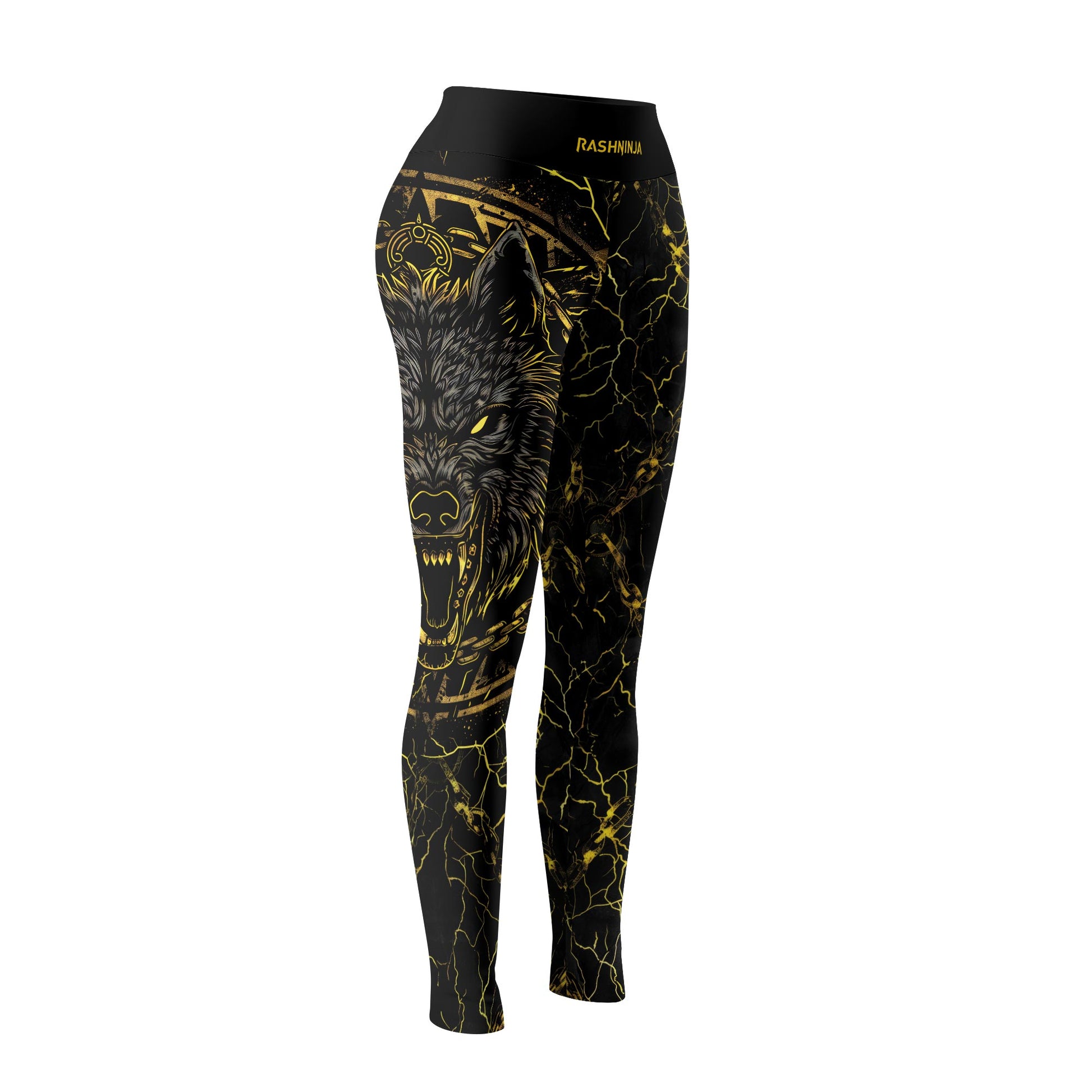 Rashninja Viking Fenrir Wol Women's Leggings