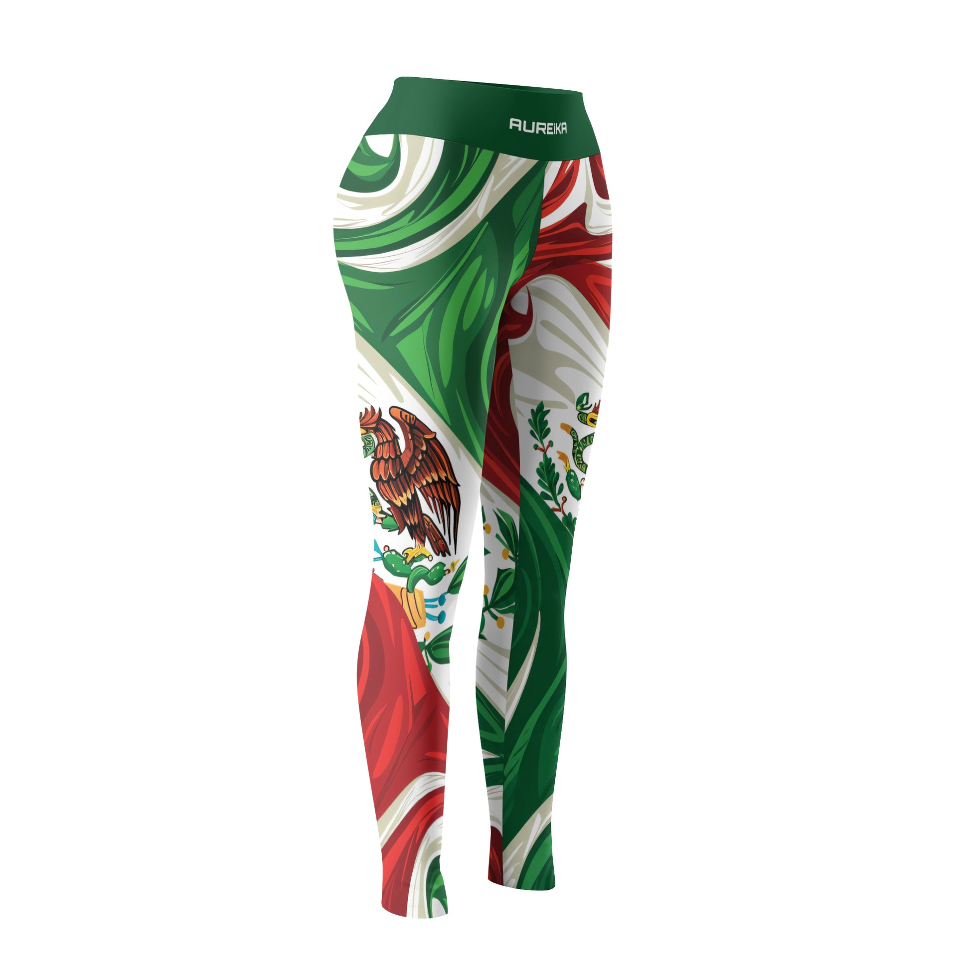 Rashninja Patriot Mexico Flag Women's Leggings