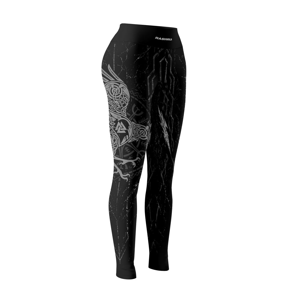 Rashninja Viking Raven Women's Leggings