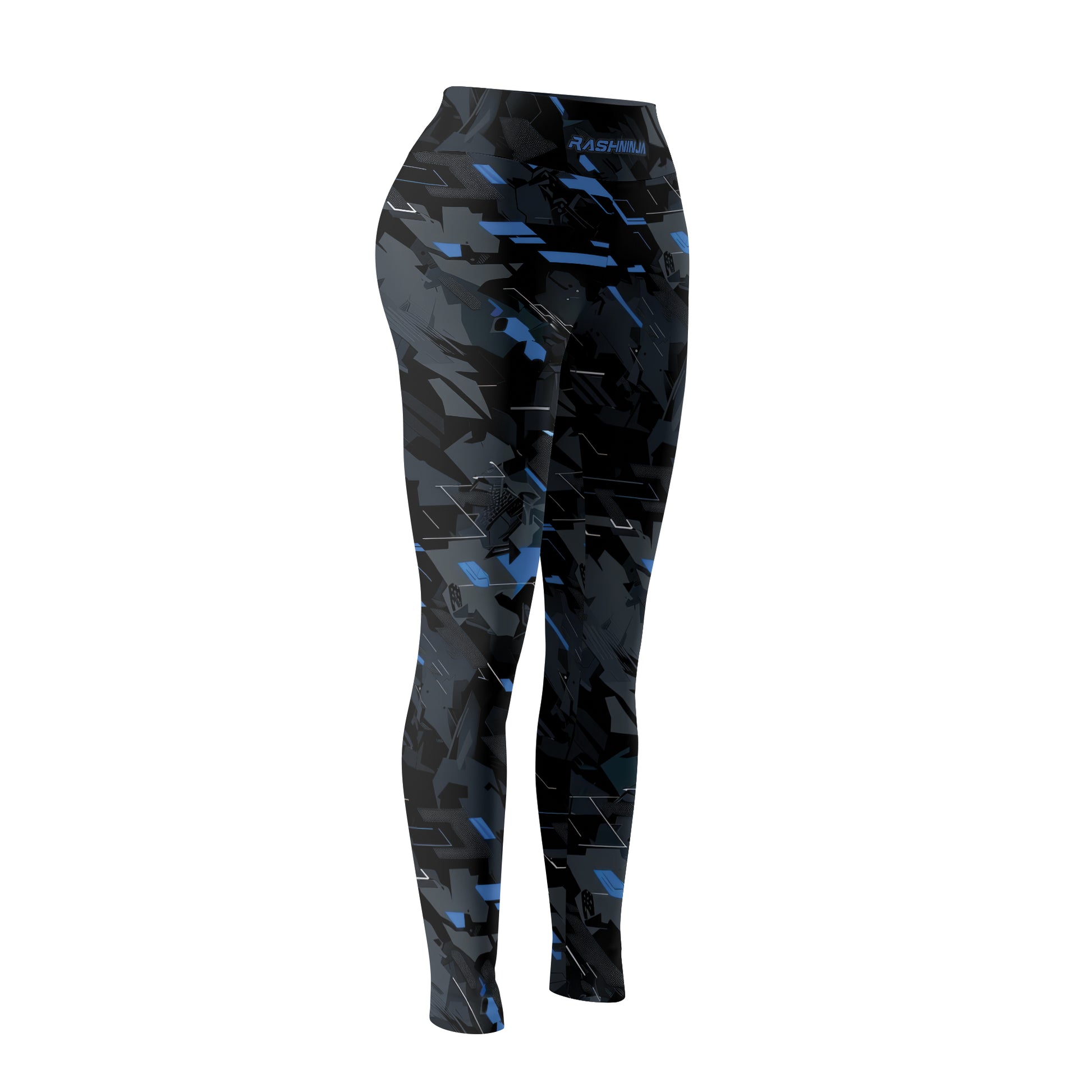 Rashninja Blue Triangle Women's Leggings
