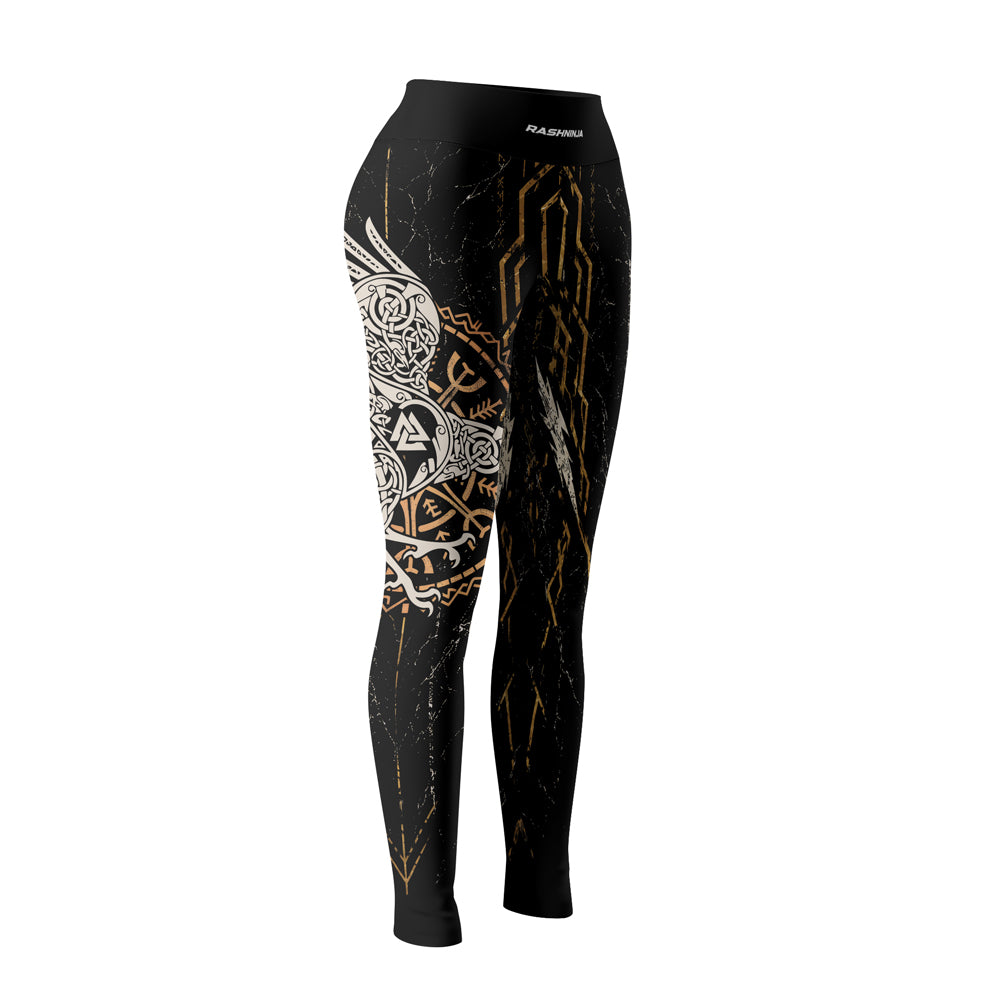 Rashninja Viking Raven Women's Leggings