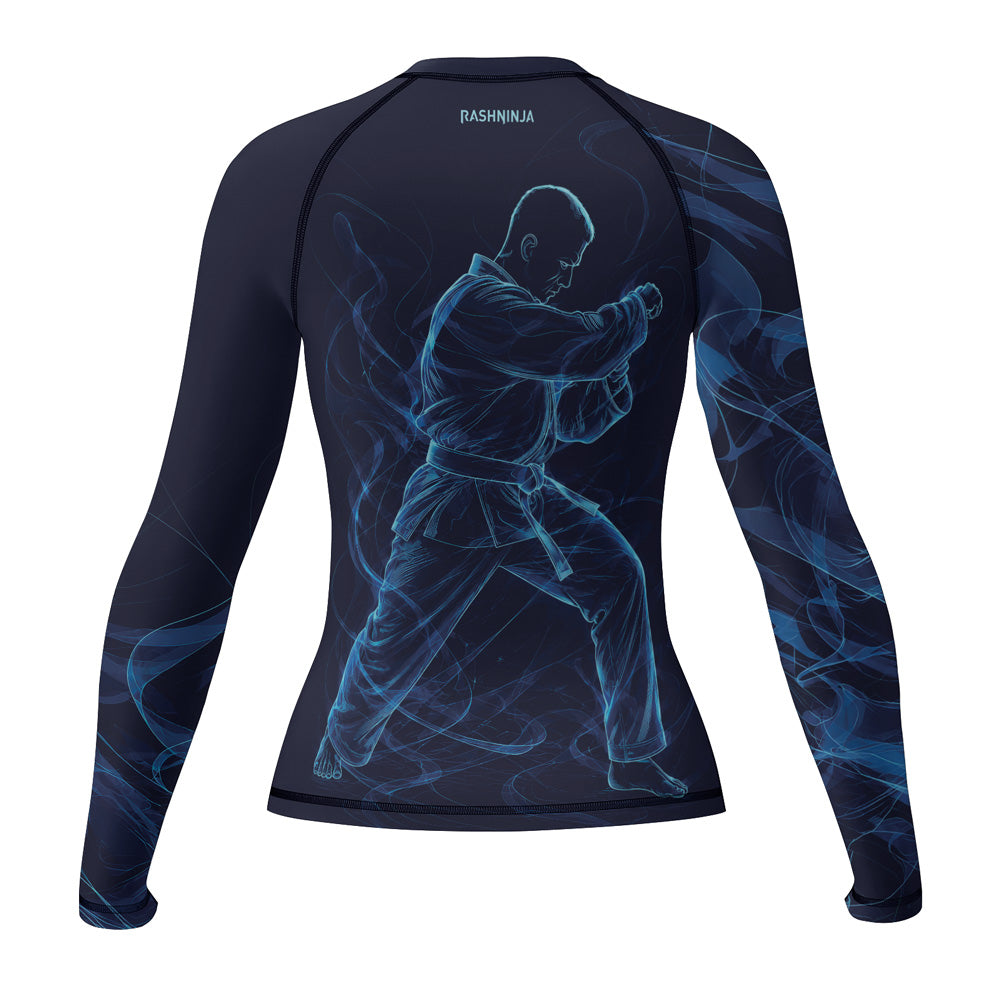 Rashninja Cyber Martial Artist Women's Long Sleeve Rash Guard