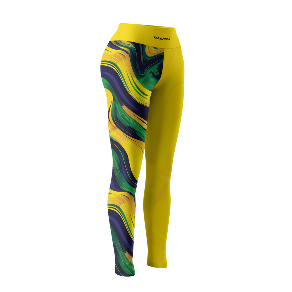 Rashninja Patriot Brazil Flag Women's Leggings