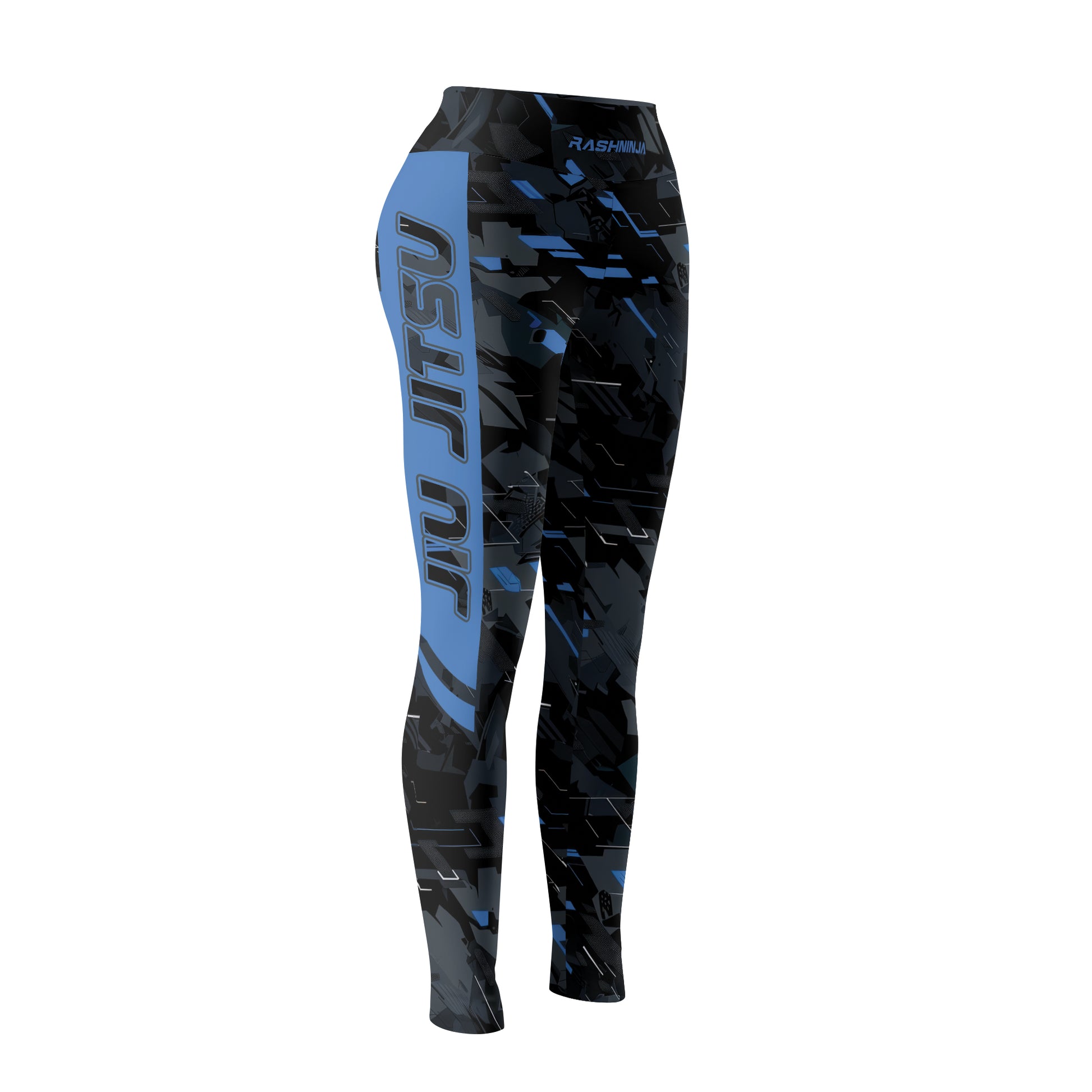 Rashninja Blue Triangle Women's Leggings