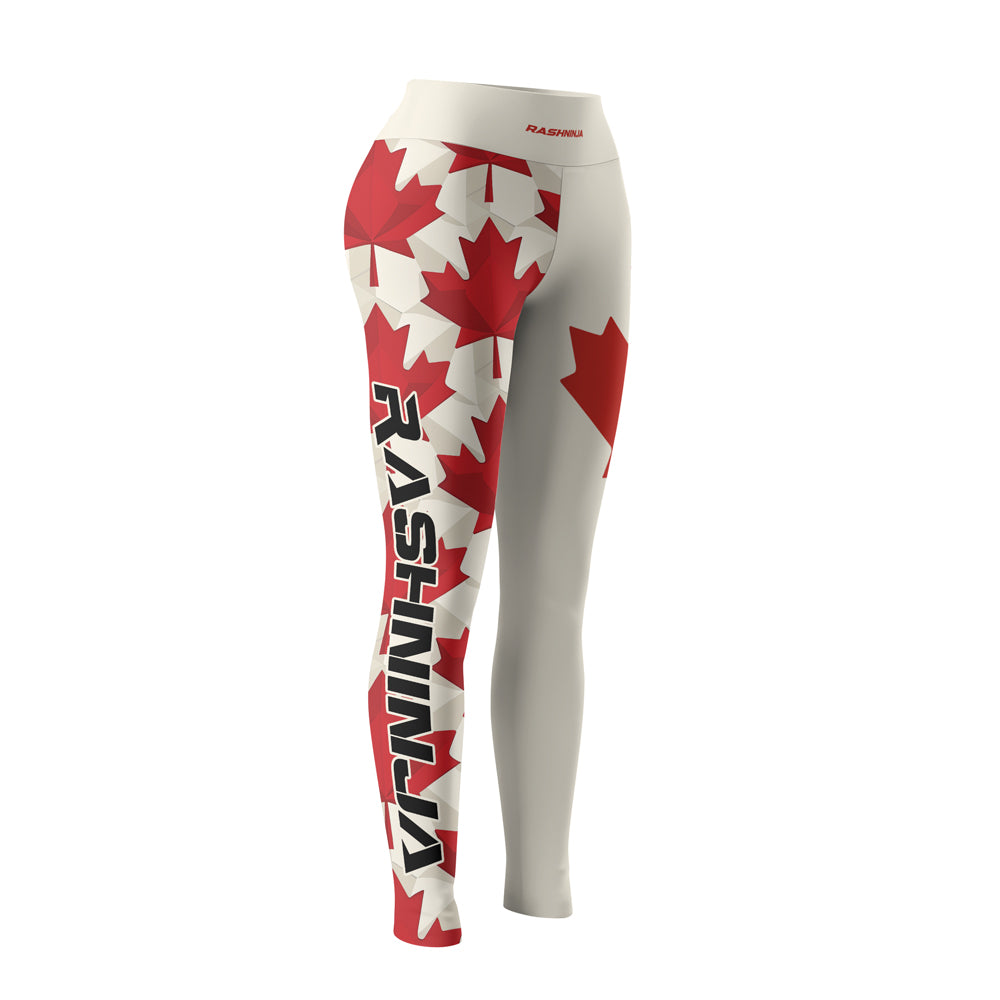 Rashninja Patriot Canada Flag Women's Leggings