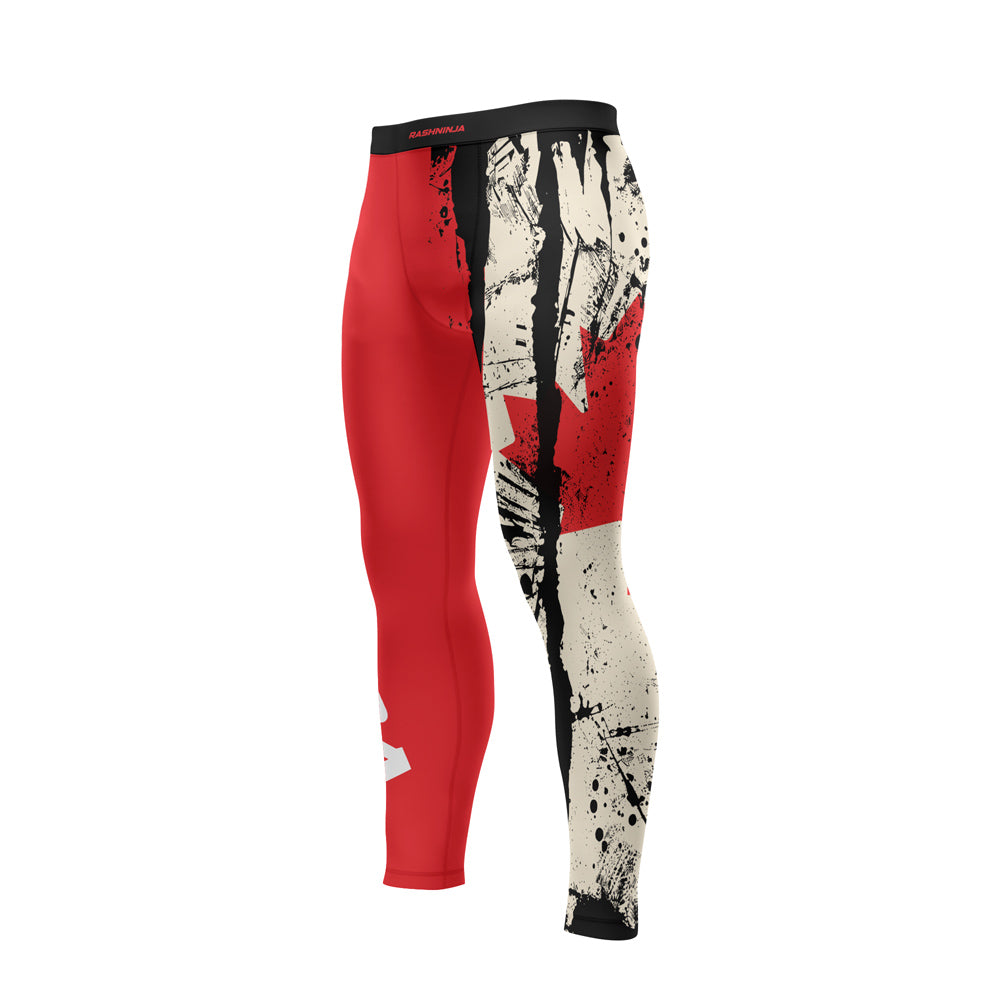 Rashninja Patriot Canada Flag Men's Spats