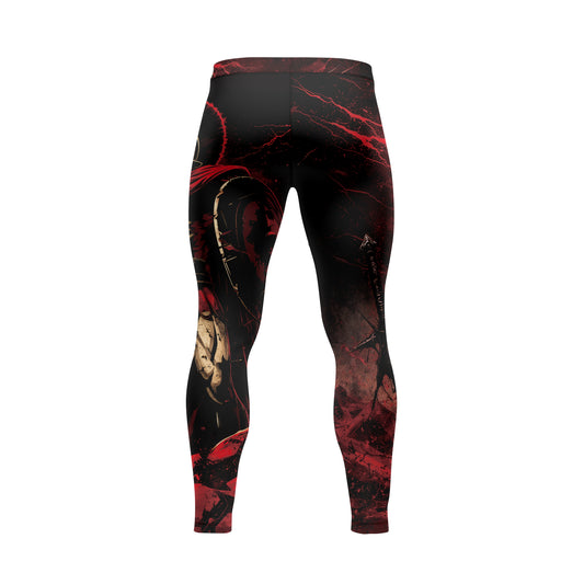 Rashninja Spartan Red Crest Men's Spats